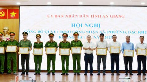 Xây dựng xã, phường, đặc khu không ma túy