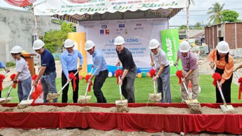 Khởi công xây dựng 3 phòng học mới ở Trường Mẫu giáo Ba Chúc