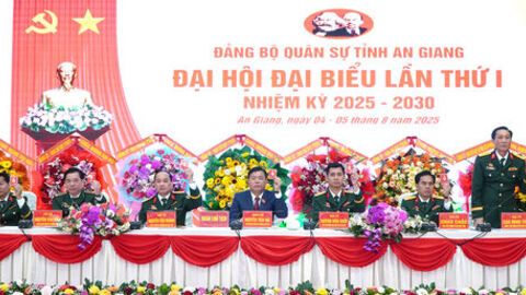 Bí thư Tỉnh ủy An Giang Nguyễn Tiến Hải giữ chức Bí thư Đảng ủy Quân sự tỉnh 