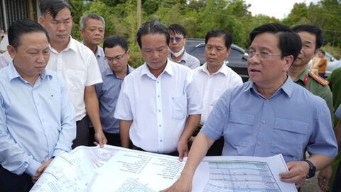 Chủ tịch UBND tỉnh An Giang Hồ Văn Mừng kiểm tra tiến độ các công trình phục vụ Hội nghị APEC 2027