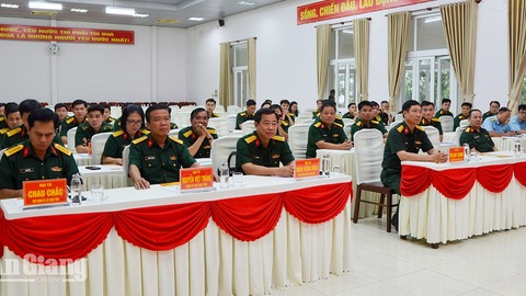 Tập huấn kỹ năng tuyên truyền quốc phòng, an ninh ở khu vực biên giới