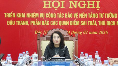 Bắc Ninh: Tiếp tục tăng cường công tác bảo vệ nền tảng tư tưởng của Đảng