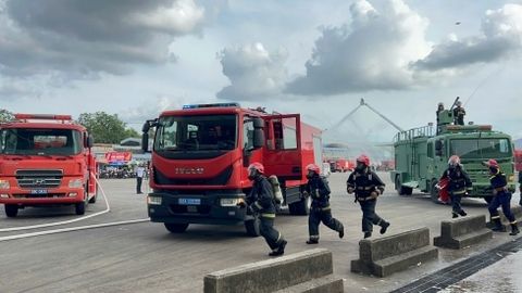 Diễn tập phương án chữa cháy và cứu nạn, cứu hộ tỉnh An Giang năm 2025 