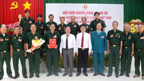 Hội Cựu chiến binh xã Cô Tô phấn đấu không còn hội viên nghèo