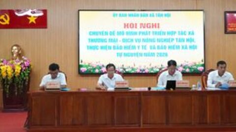 Tân Hội đẩy mạnh phát triển bảo hiểm, nâng cao hiệu quả hoạt động hợp tác xã