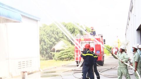 Thực tập phương án chữa cháy và cứu nạn, cứu hộ tại Công ty TNHH MTV JIC Việt Nam