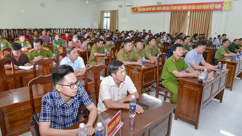 Tuyên truyền phòng, chống xuất nhập cảnh trái phép đến người dân biên giới Vĩnh Điều 