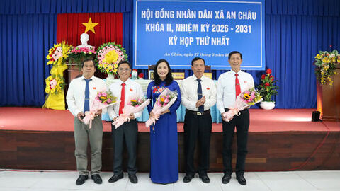 Kiện toàn nhân sự chủ chốt HĐND xã An Châu