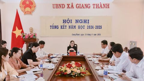 Giang Thành phấn đấu 100% học sinh hoàn thành chương trình tiểu học