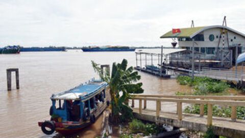 Vĩnh Xương - nơi dòng Mekong chảy vào đất Việt