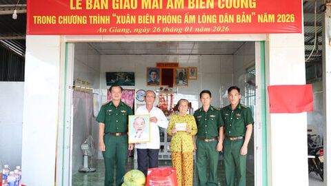 Nhiều hoạt động trong Chương trình Xuân Biên phòng ấm lòng dân bản năm 2026 tại xã Vĩnh Xương