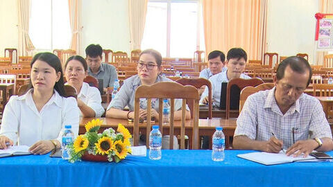 Nhơn Mỹ họp Ban Chỉ đạo Kỳ thi tốt nghiệp THPT năm 2026
