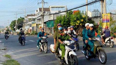 Giữ an ninh, trật tự địa bàn giáp biên