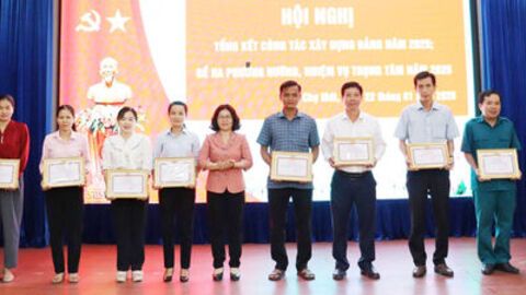 Chợ Mới tổng kết công tác xây dựng Đảng năm 2025
