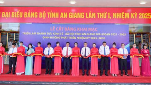 Khai mạc triển lãm thành tựu kinh tế - xã hội tỉnh An Giang