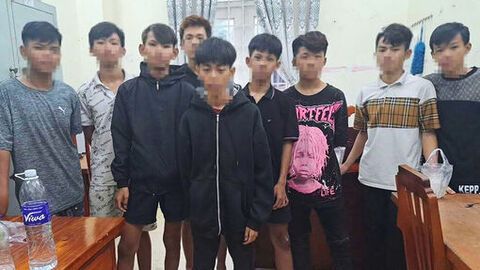 Công an phường Long Xuyên truy xét nhóm thiếu niên thực hiện hành vi cướp tài sản