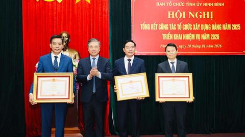 Ban Tổ chức Tỉnh ủy triển khai công tác Tổ chức xây dựng Đảng năm 2026