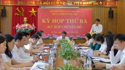 Xã Sóc Sơn điều chỉnh kế hoạch vốn đầu tư công năm 2026