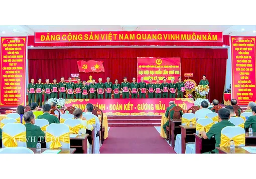 Đại hội đại biểu Hội Cựu chiến binh phường Bình Thủy và các xã   Thới Lai, Đông Thuận 