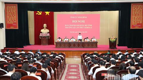 Hội nghị Ban Chấp hành Đảng bộ tỉnh lần thứ 5 (Khóa I)
