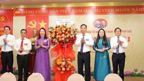 Đại hội Đảng bộ Mặt trận Tổ quốc Việt Nam thành phố Huế lần thứ nhất, nhiệm kỳ 2025 - 2030