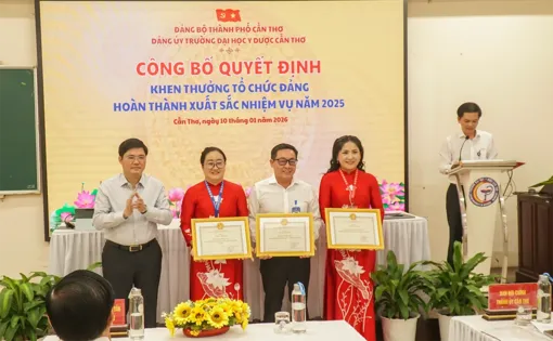 Đảng bộ Trường Đại học Y Dược Cần Thơ triển khai thực hiện hiệu quả nhiệm vụ chính trị 