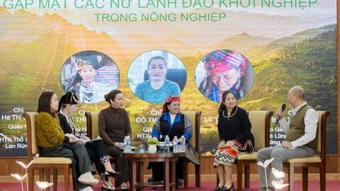 Gặp mặt nữ lãnh đạo khởi nghiệp trong nông nghiệp