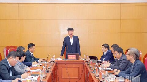 UBND tỉnh làm việc với các chuyên gia Nhật Bản về quy hoạch đô thị hai bên bờ sông Đáy