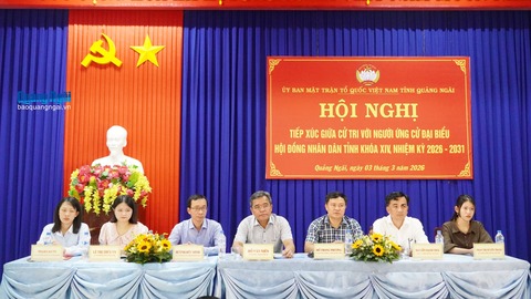 Cử tri mong các ứng cử viên khi trúng cử thực hiện đúng chương trình hành động