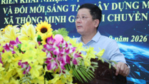 Cẩm Xuyên triển khai xây dựng mô hình chuyển đổi số toàn diện
