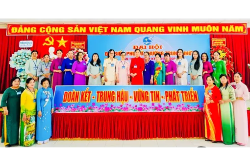 Đại hội đại biểu Phụ nữ phường Trung Nhứt nhiệm kỳ 2025-2030 thành công tốt đẹp​ 
