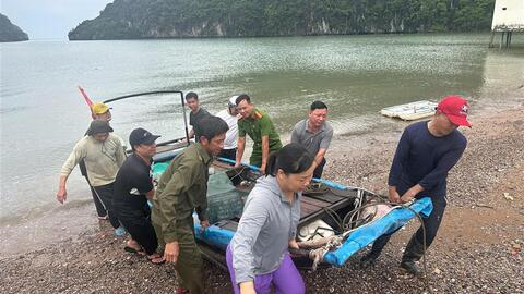 Công an thành phố Hải Phòng tập trung tối đa lực lượng phòng, chống bão Wipha (cơn bão số 3)