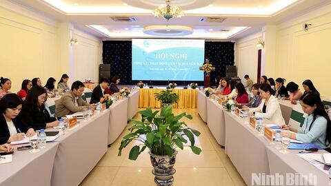 Tổng kết Cụm thi đua Hội LHPN Việt Nam các tỉnh trung du và đồng bằng sông Hồng năm 2025