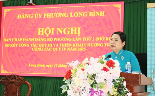 Phường Long Bình cần đẩy mạnh chuyển đổi số, nâng cao chất lượng phục vụ nhân dân 