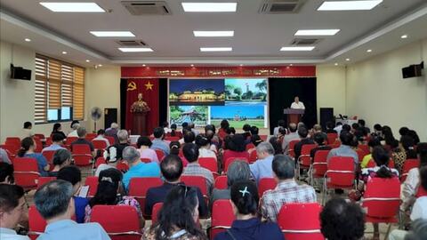 Quán triệt Nghị quyết Đại hội Đảng bộ phường Ba Đình đến cán bộ, đảng viên