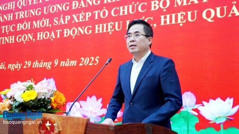 Nêu cao trách nhiệm người đứng đầu trong sắp xếp tổ chức bộ máy