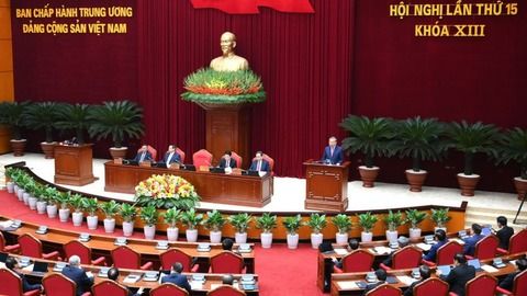 Khai mạc Hội nghị lần thứ 15 Ban Chấp hành Trung ương Đảng khóa XIII