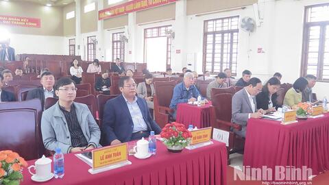 Ủy ban MTTQ Việt Nam xã Thanh Liêm triển khai nhiệm vụ năm 2026