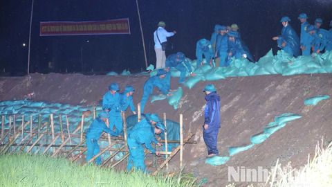 Tăng cường lãnh đạo, chỉ đạo công tác ứng phó với bão số 9