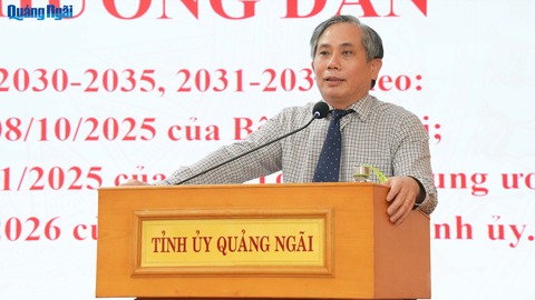 Triển khai, hướng dẫn công tác quy hoạch cán bộ