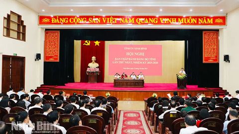 Hội nghị lần thứ nhất Ban Chấp hành Đảng bộ tỉnh, nhiệm kỳ 2025-2030