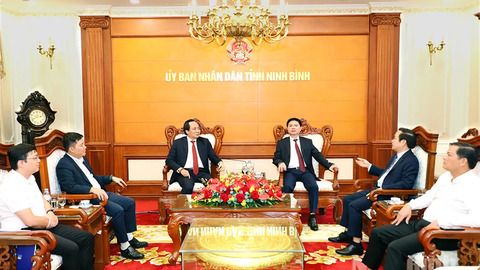 Lãnh đạo tỉnh làm việc với Trường Đại học Xây dựng Hà Nội