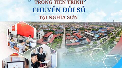 Lấy người dân làm trung tâm trong tiến trình chuyển đổi số tại Nghĩa Sơn