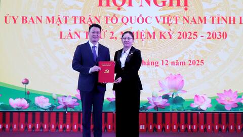 Hội nghị Ủy ban MTTQ Việt Nam tỉnh lần thứ 2, khóa I, nhiệm kỳ 2025 - 2030