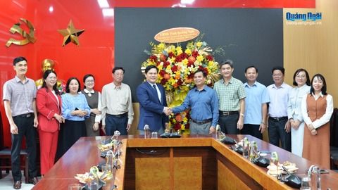 Lãnh đạo tỉnh thăm, chúc mừng Ban Nội chính Tỉnh ủy