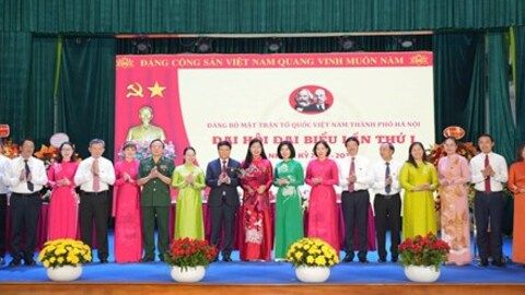 Đại hội đại biểu Đảng bộ Mặt trận Tổ quốc Việt Nam thành phố Hà Nội lần thứ I, nhiệm kỳ 2025-2030