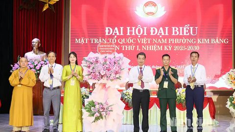 Đại hội MTTQ Việt Nam phường Kim Bảng lần thứ I, nhiệm kỳ 2025-2030