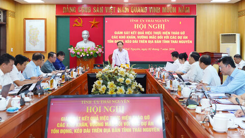 Giám sát, đôn đốc tháo gỡ vướng mắc các dự án tồn đọng, kéo dài