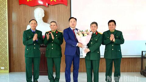 Công bố quyết định thành lập Hội Cựu Chiến binh các cơ quan Đảng tỉnh Ninh Bình