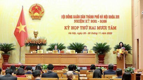 Bế mạc kỳ họp thứ hai mươi tám HĐND thành phố Hà Nội khóa XVI